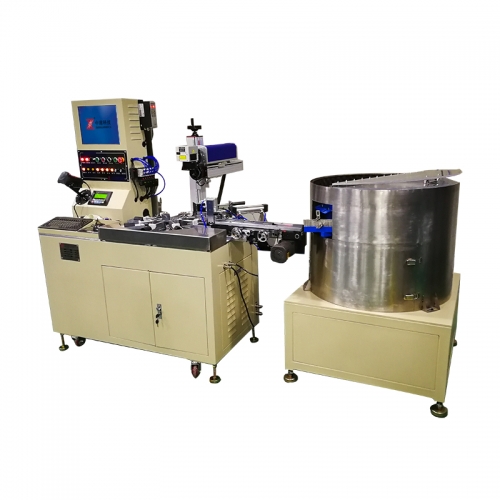 60 round plastic shell rotary automatic laser marking machine